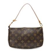 Louis Vuitton Vintage Pre-owned Canvas louis-vuitton-vskor Brown, Dam