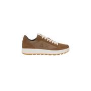 Sun68 Genius Tennis Style Sneaker Brown, Herr