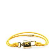 Louis Vuitton Vintage Pre-owned Metall armband Yellow, Dam