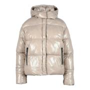 Canadian Classics Nylon Pufferjacka Beige, Dam