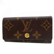 Louis Vuitton Vintage Pre-owned Canvas nyckelhllare Brown, Dam