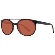 Serengeti Brun Unisex Solglasögon Aviator Stil Brown, Unisex