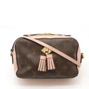 Louis Vuitton Vintage Pre-owned Canvas crossbodyvskor Pink, Dam