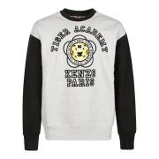 Kenzo Tiger Academy Oversize Sweatshirt Gray, Herr