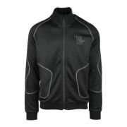 Bikkembergs Casual Sweatshirt 50% Polyester 50% Cotton Black, Herr