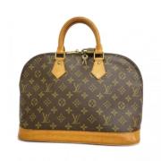 Louis Vuitton Vintage Pre-owned Tyg louis-vuitton-vskor Brown, Dam