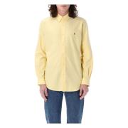 Ralph Lauren Herrkläder Skjortor Gul Oxford Ss25 Yellow, Herr