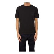 Etro Svart Logotyp T-shirt Black, Herr