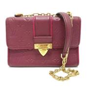 Louis Vuitton Vintage Pre-owned Tyg louis-vuitton-vskor Red, Dam