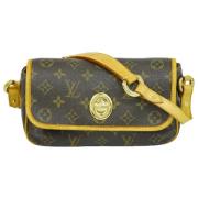 Louis Vuitton Vintage Pre-owned Tyg louis-vuitton-vskor Brown, Dam