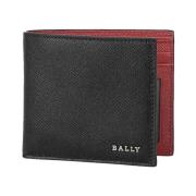 Bally Klassiskt Läder Plånbok Black, Herr