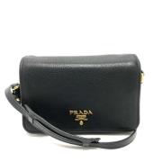 Prada Vintage Pre-owned Laeder prada-vskor Black, Dam