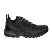 Salomon Svarta Sneakers för Män Black, Herr