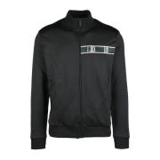 Bikkembergs Svart Sweatshirt för Män Black, Herr