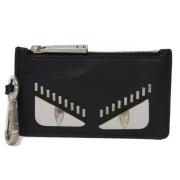 Fendi Vintage Pre-owned Laeder plnbcker Black, Dam