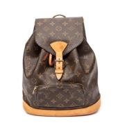 Louis Vuitton Vintage Pre-owned Canvas ryggsckar Brown, Dam