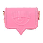 Chiara Ferragni Collection Stilig PU-väska Pink, Dam