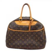 Louis Vuitton Vintage Pre-owned Tyg louis-vuitton-vskor Brown, Dam