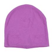 Pinko Kashmir Beanie Mössa Purple, Dam