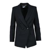 Marella Elegant Blazer med Polyesterblandning Black, Dam