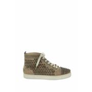 Christian Louboutin Pre-owned Pre-owned Laeder sneakers Brown, Dam