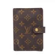 Louis Vuitton Vintage Pre-owned Tyg nyckelhllare Brown, Dam