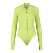 Patrizia Pepe Elegant Viskos Body Green, Dam