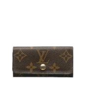 Louis Vuitton Vintage Pre-owned Canvas nyckelhllare Brown, Dam