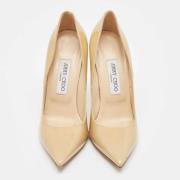 Jimmy Choo Pre-owned Pre-owned Tyg klackskor Beige, Dam