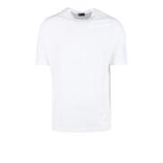 Hindustrie Bomull T-shirt White, Herr