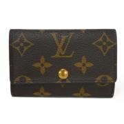 Louis Vuitton Vintage Pre-owned Canvas nyckelhllare Brown, Dam