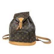 Louis Vuitton Vintage Pre-owned Canvas ryggsckar Brown, Dam