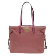 Prada Vintage Pre-owned Tyg prada-vskor Pink, Dam