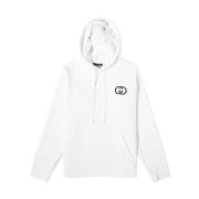 Gucci Stilren Sweatshirt för Män White, Herr