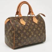 Louis Vuitton Vintage Pre-owned Canvas louis-vuitton-vskor Brown, Dam