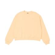 New Balance Athletics French Terry Crew Sweatshirts Orange, Dam