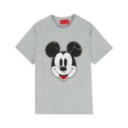 Aniye By Mickey Mouse Print T-shirt Gray, Dam