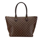 Louis Vuitton Vintage Pre-owned Canvas handvskor Brown, Dam