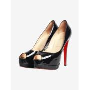 Christian Louboutin Pre-owned Pre-owned Laeder klackskor Black, Dam