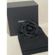 Chanel Vintage Pre-owned Canvas chanel-smycken Black, Dam