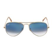 Ray-Ban Klassiska Aviator Solglasögon Yellow, Unisex