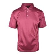 Ballantyne Bomull Polo Skjorta Red, Herr