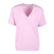 Mauro Grifoni Bomull T-shirt Pink, Herr