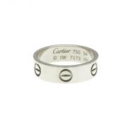 Cartier Vintage Pre-owned Vitt guld ringar Gray, Dam