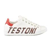 Testoni Sneakers White, Herr