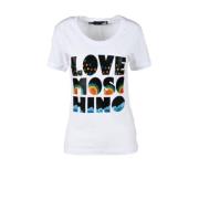 Love Moschino Shirts White, Dam