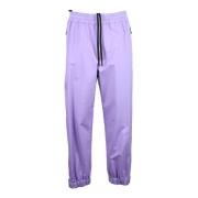 Moncler Grenoble Polyester Byxor Purple, Dam