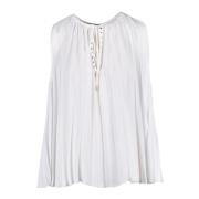 Liu Jo Elegant Polyester Top White, Dam