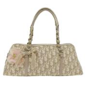 Dior Vintage Pre-owned Canvas dior-vskor Beige, Dam