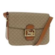 Celine Vintage Pre-owned Canvas celine-vskor Beige, Dam